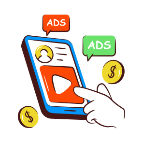 Paid Ad, Paid Promotion, Ad Payment, Advertisement Payment, Paid Marketing icon