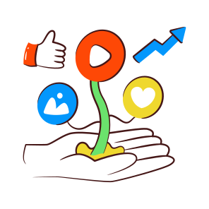 Social Media Service, Feedback, Customer Response, Customer Reaction, Social Media Care icon