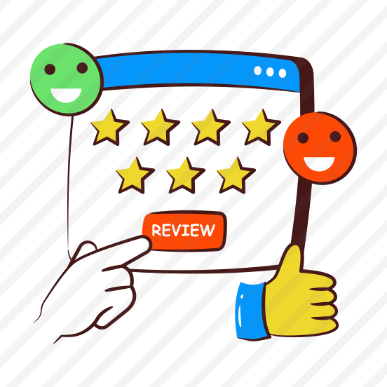 Web Ratings, Web Ranking, Web Reviews, Positive Response, Feedback preview