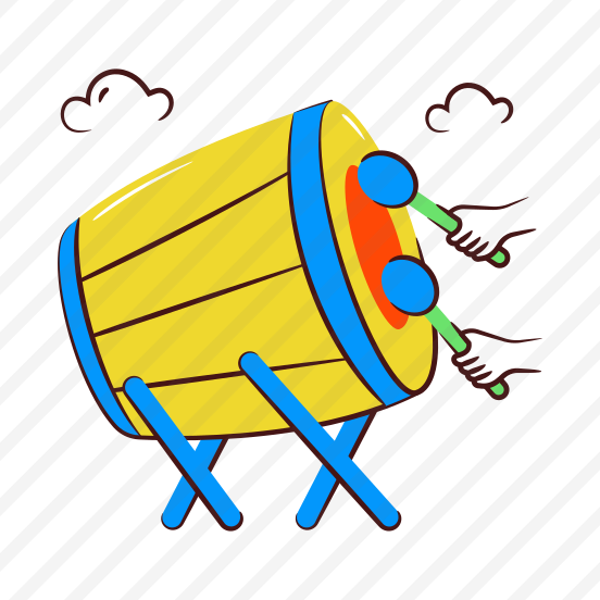 Dhol, Traditional Drum, Music Drum, Music Instrument, Music Equipment, preview