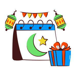 Eid Calendar, Daybook, Eid Reminder, Schedule, Planner, icon