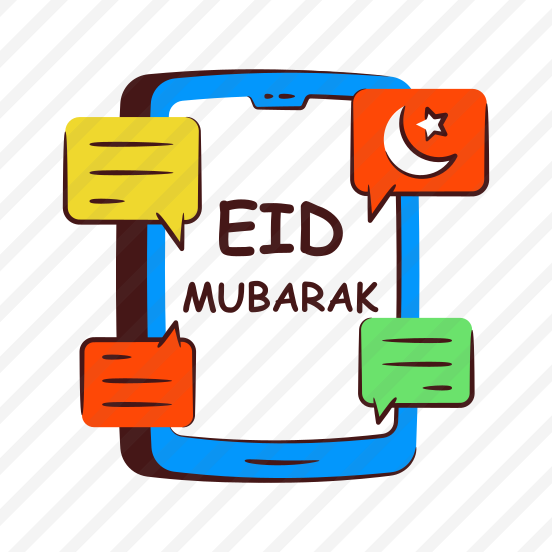 Eid Mubarak Chat, Eid Message, Communication, Conversation, Discussion preview