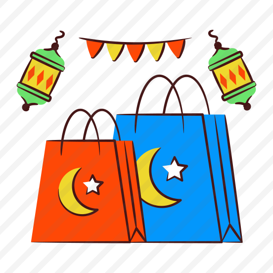 Eid Shopping, Handbag, Tote, Jute, Shopping Bag preview