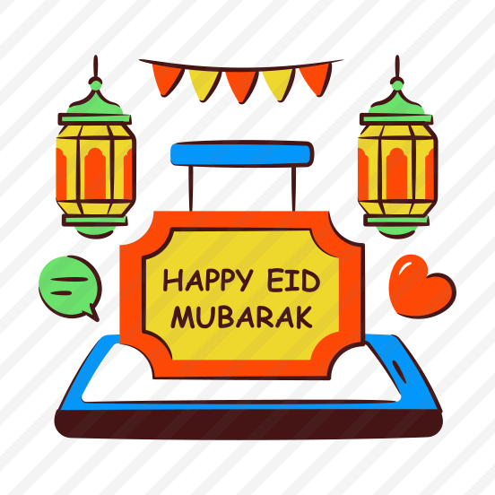 Happy Eid Mubarak, Eid Mubarak Label, Eid Mubarak Emblem, Eid Mubarak Board, Eid Mubarak Hanging preview