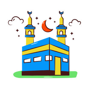 Holy Kaaba, Makkah, The Bayt Allah, Sacred Place, Al Haram icon