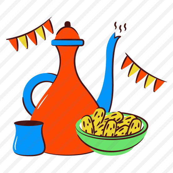 Iftar Eatings, Edible, Eatable, Iftar Ceremonial, Ramadan Kareem Eatings preview