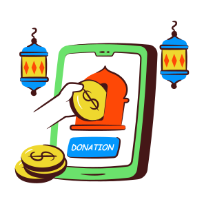 Mobile Donation, Mobile Charity, Funding, Endowment, Giving Money, icon