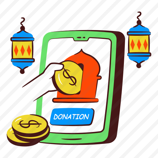 Mobile Donation, Mobile Charity, Funding, Endowment, Giving Money, preview