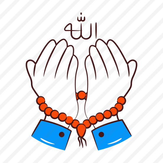 Praying Hands, Dua, Muslim Obligation, Hand Gesture, Gesticulation preview