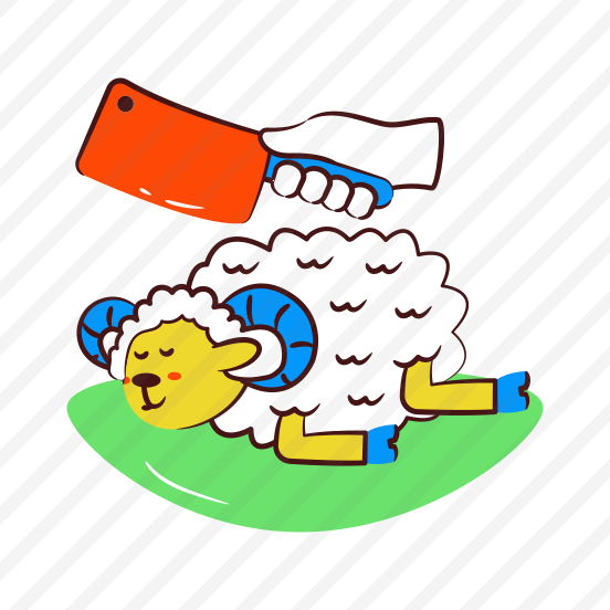 Sheep Sacrifice, Eid Al Adha, Animal Sacrifice, Festival, Lamb Sacrifice preview