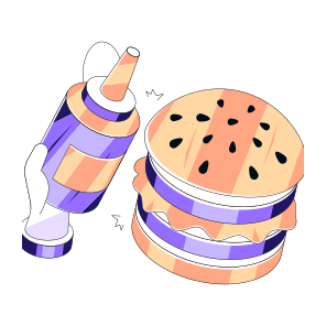 Burger, Fast Food, Junk Food, Edible, Cheeseburger, icon