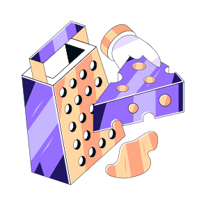 Cheese Grater, Kitchenware, Kitchen Utensil, Kitchen Accessory, Kitchen Shredder icon
