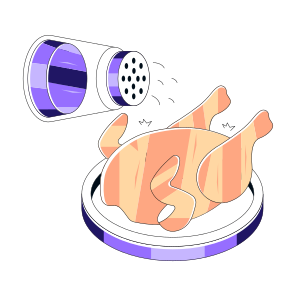 Chicken Turkey, Chicken Tray, Spicy Food, Edible, Meal icon