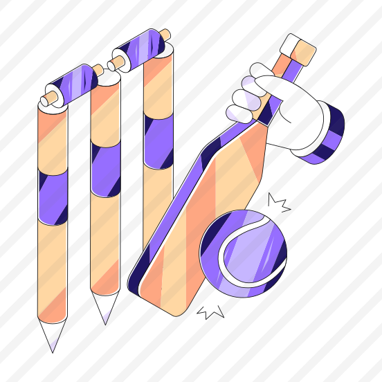 Cricket Inning, Bat Ball, Sports Tools, Sports Equipment, Sports Instrument preview