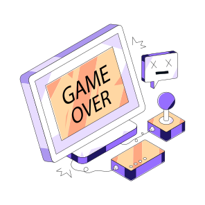 Game Over, Computer Game, Video Game, Game App, Online Game icon