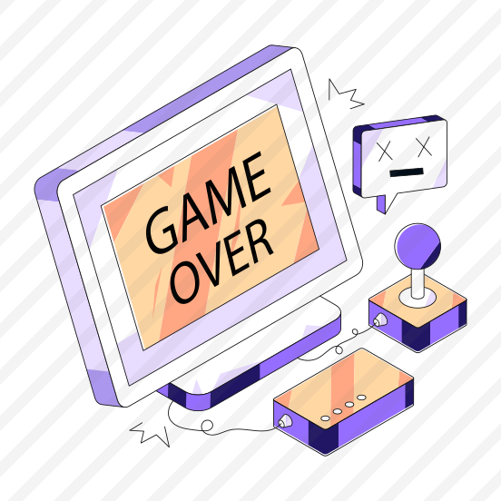 Game Over, Computer Game, Video Game, Game App, Online Game preview