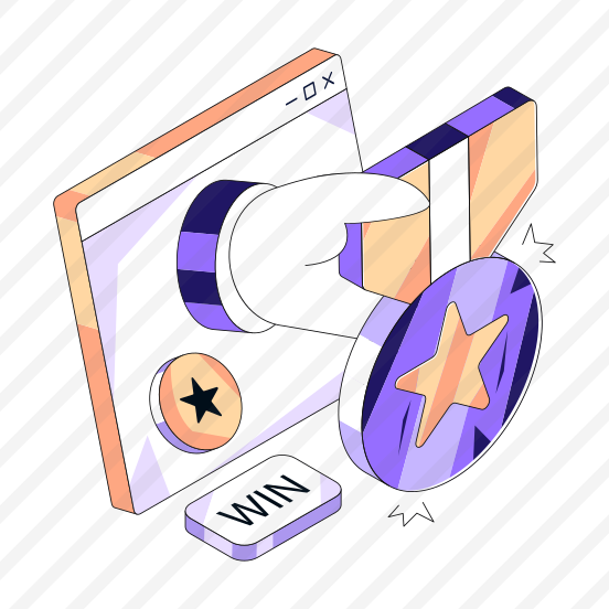 Online Reward, Online Award, Badge, Emblem, Achievement, preview