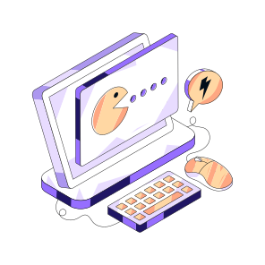 Pacman Game, Ghost Game, Arcade Game, Bubble Eating Game, Online Gaming icon