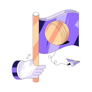 Sports Flag, Flagpole, Streamer, Sports Flag, Isometrictering Flag icon