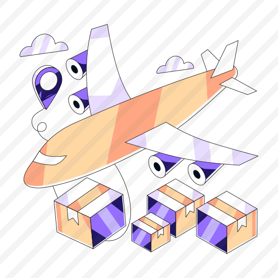 Air Cargo, Air Shipment, Flight Delivery, Logistic Delivery, Parcel Delivery preview