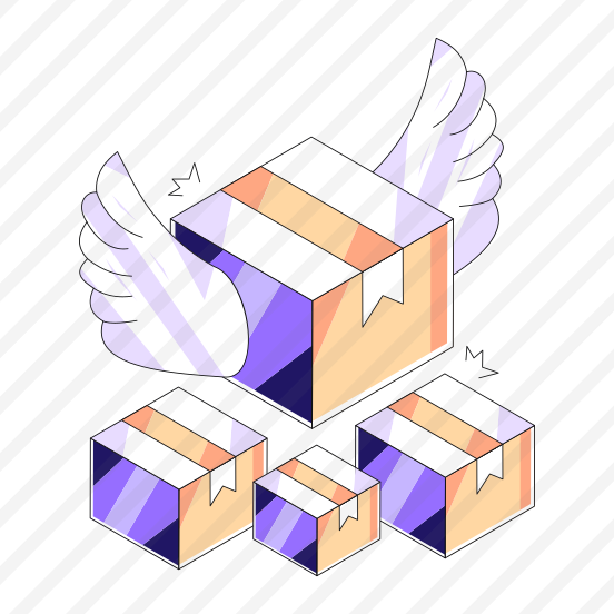 Cartons, Packages, Parcels, Boxes, Fast Delivery preview