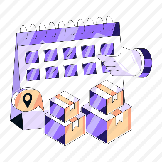 Delivery Schedule, Logistic Schedule, Delivery Schedule, Delivery Reminder preview