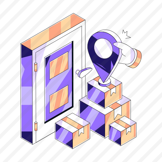 Door Delivery, Home Delivery, Parcel Delivery, Package Delivery, Logistic Delivery, preview