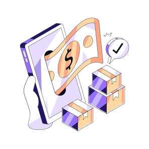 Online Delivery Payment, Online Cash, Online Money, Epay, Ecommerce icon