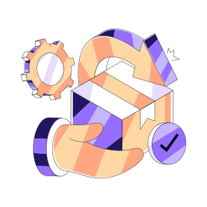 Parcel Return, Package Return, Order Return, Parcel Reback, Package Refund icon