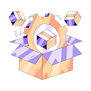 Parcel Setting, Parcel Management, Package Management, Logistic Management, Parcel Development icon