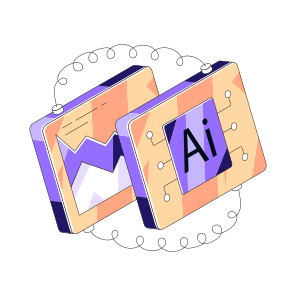 Ai Analysis, Artificial Intelligence, Ai Technology, Infographic, Statistics icon