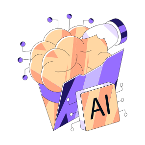 Ai Data, Ai Brain, Ai Mind, Artificial Intelligence, Ai Folder icon