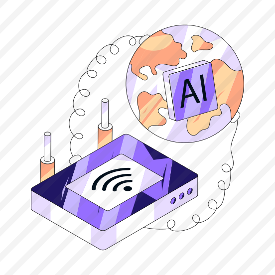 Ai Wireless Network, Wireless Connection, Artificial Intelligence, Ai Technology, Broadband Connection, preview