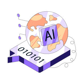 Artificial World, Artificial Universe, Artificial Earth, Artificial Intelligence, Ai Technology icon