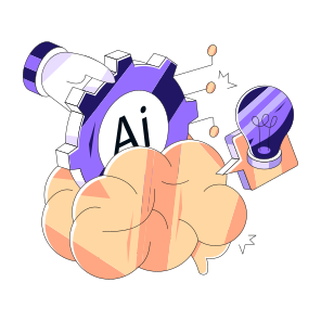 Brain Automation, Ai Brain, Ai Mind, Artificial Intelligence, Brain Development icon