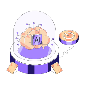 Brain Preservation, Ai Brain, Ai Mind, Artificial Intelligence, Ai Technology icon