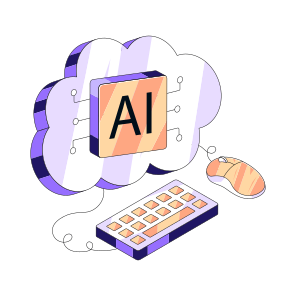 Cloud Ai, Artificial Intelligence, Cloud Technology, Cloud Computing, Cloud Processor icon
