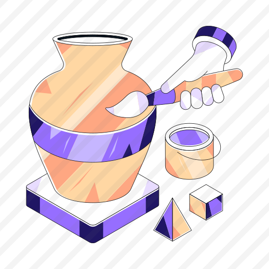 Ceramic Pot, Clay Pot, Cooking Pot, Traditional Pot, Vase Art preview