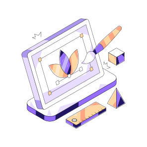 Flower Art, Artwork, Creative Art, Floweret, Digital Art icon