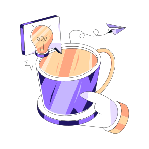 Get Idea Cup, Innovation, Bright Idea, Big Idea, Creative Idea, icon