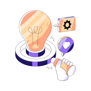 Search Idea, Innovation, Bright Idea, Big Idea, Creative Idea, icon