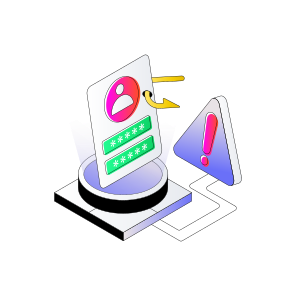 Account Phishing Error, Profile Phishing, Profile Spoofing, Cyber Attack, Cybercrime icon