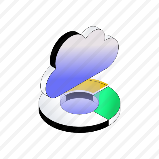Cloud Analytics, Cloud Infographic, Cloud Statistics,, Cloud Technology, Business Graph, preview
