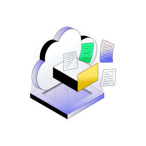 Cloud Drawer, File Drawer, Document Cabinet, File Cabinet, Doc Drawer icon
