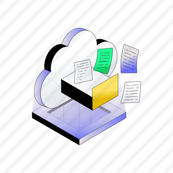 Cloud Drawer, File Drawer, Document Cabinet, File Cabinet, Doc Drawer preview