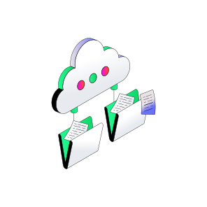 Cloud Folders, Cloud Docs, Cloud Data, Cloud Document, Cloud Archive, icon