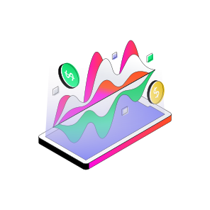 Financial Analytics, Infographic, Statistics, Business Data, Business Chart icon