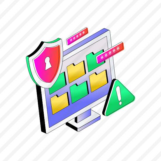 Folder Security Error, Digital Document, Doc, Archive, Binder preview