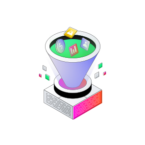 Funnel, Filter, Data Filtration, Conversion, Data Extraction icon