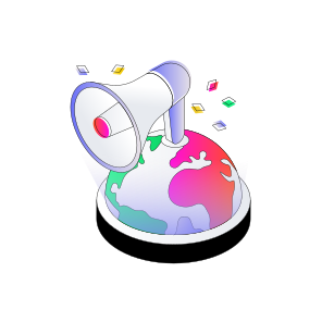 Global Marketing, Global Publicity, Global Announcement, Global Campaign, Digital Marketing icon